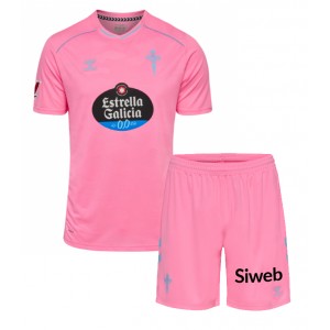 Fotbalové Dres Celta Vigo Dětské Třetí Oblečení 2025-26 Krátký Rukáv (+ trenýrky)